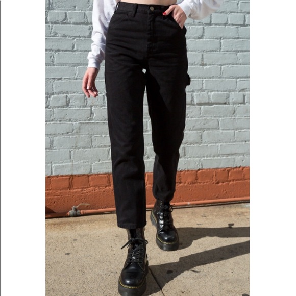 Brandy Melville Pants - Black Ariana Painter Pants Brandy Melville